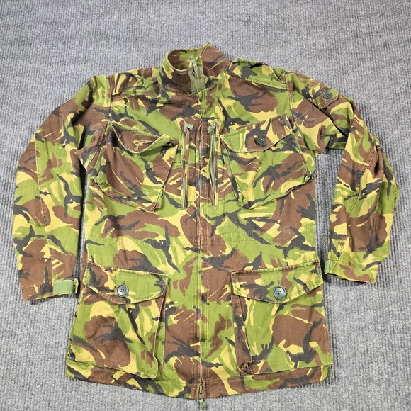 British Army DPM Camo Jacket Mens Large Smock Windproof Combat Military Surplus - Picture 1 of 12